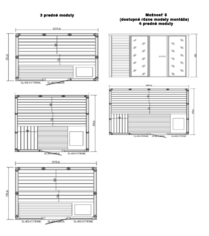 szauna modul