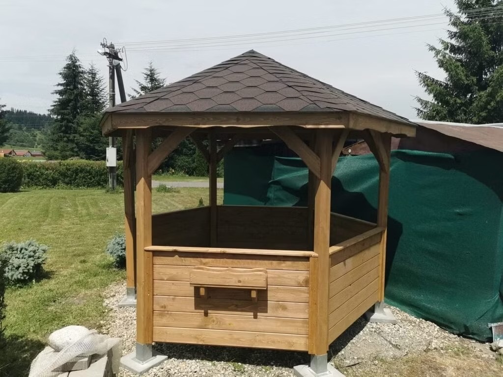 lacný altánok do záhrady