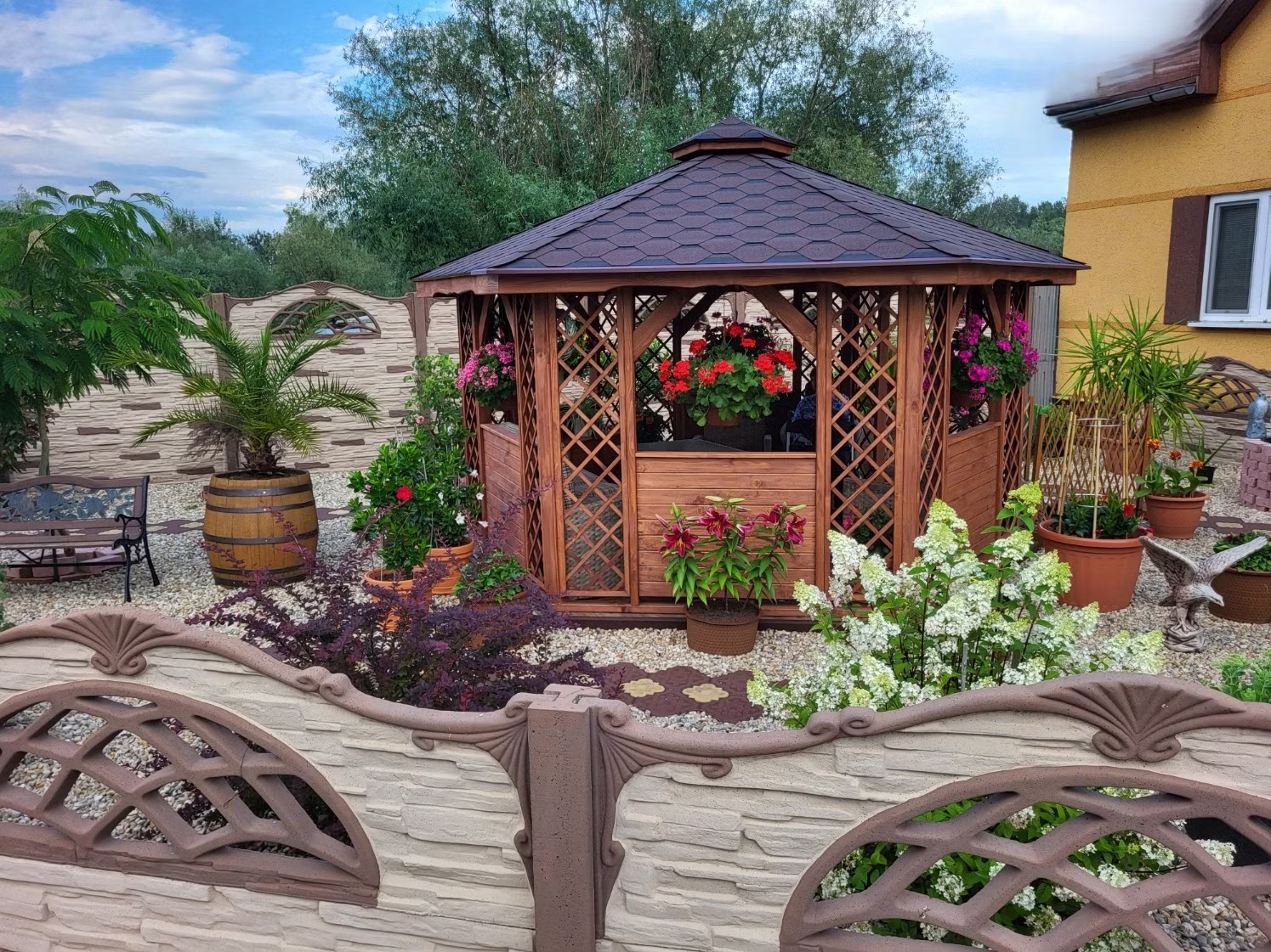 Záhradný altánok Kalifornia 4x4