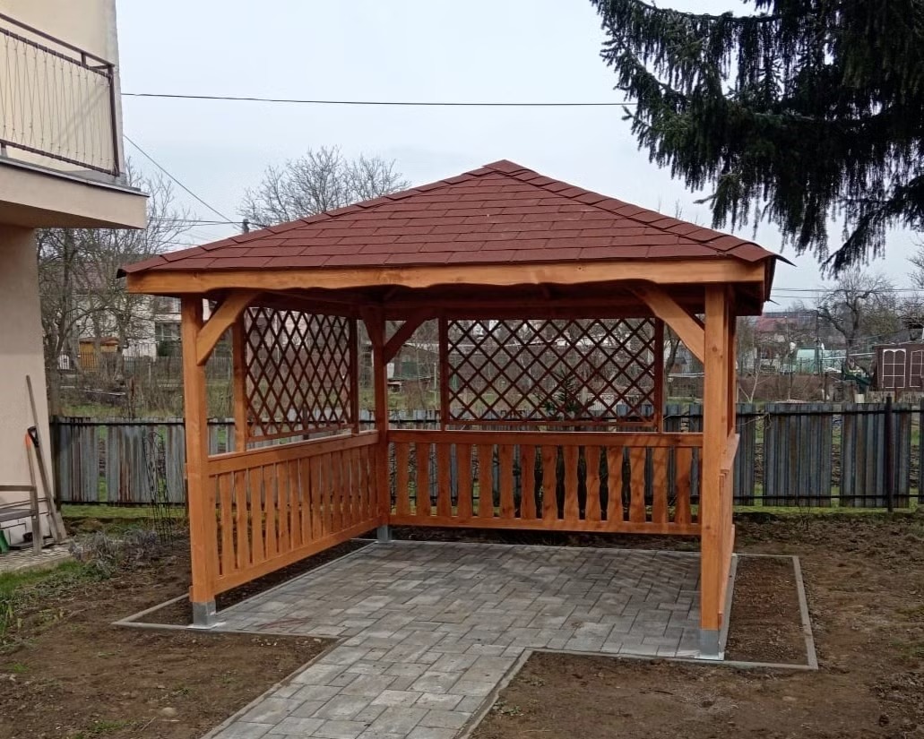 altánok 4x4 do záhrady